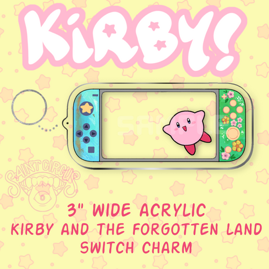 Kirby Switch Charm